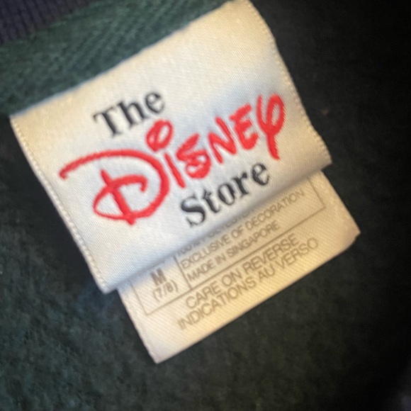 VINTAGE Y2K Disney Tigger Hockey Embroidered Pullover Sweatshirt Size 7/8 - Picture 4 of 4